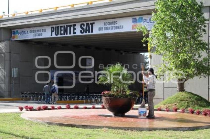 INAUGURACIÓN PUENTE RECTA A CHOLULA