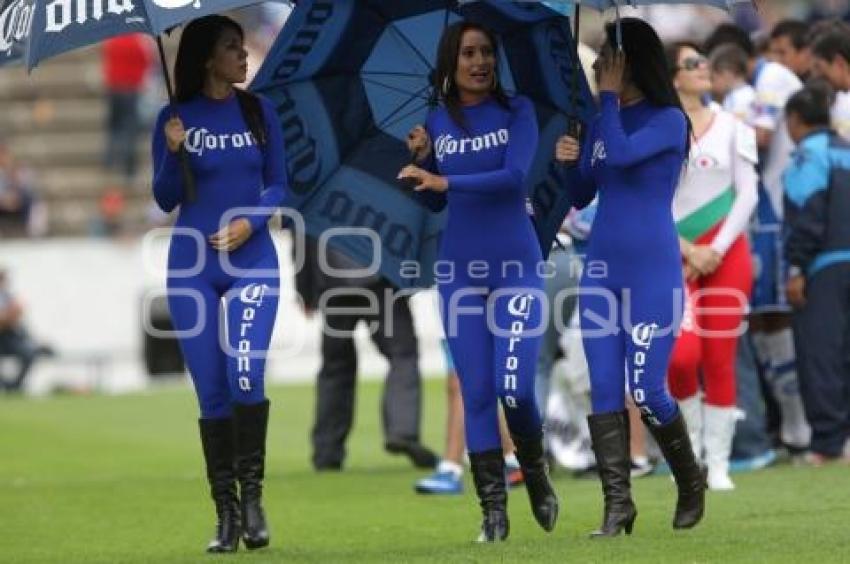 FUTBOL . PUEBLA FC VS PACHUCA