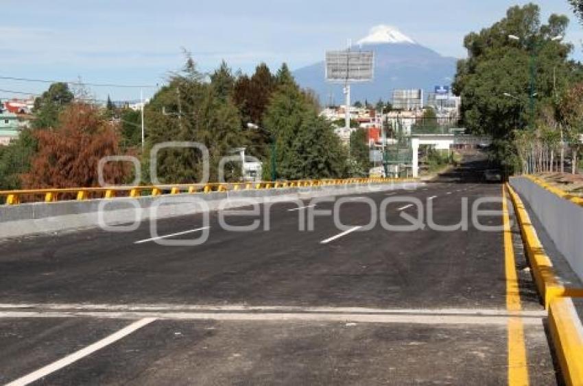 INAUGURACIÓN PUENTE RECTA A CHOLULA