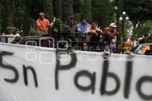 MANIFESTACIÓN DE COLONOS DE LA 20 DE NOVIEMBRE