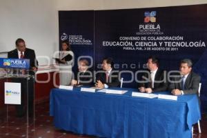 CONVENIO EDUCACIÓN CIENCIA Y TECNOLOGÍA SEP