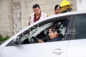 DERRUMBE DE CONSTRUCCION DEJA DOS LESIONADOS