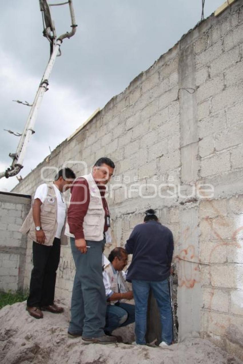 DERRUMBE DE CONSTRUCCION DEJA DOS LESIONADOS