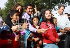 EL PRESIDENTE MUNICIPAL EDUARDO RIVERA INAUGURO GIMNASIO EN EL PARQUE DE LAS NINFAS