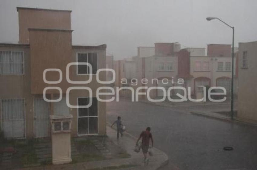 LLUVIA AL SUR DE LA CIUDAD