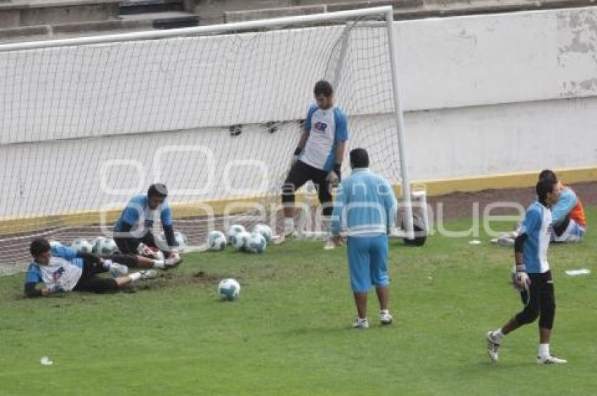 FUTBOL . ENTRENAMIENTO PUEBLA FC