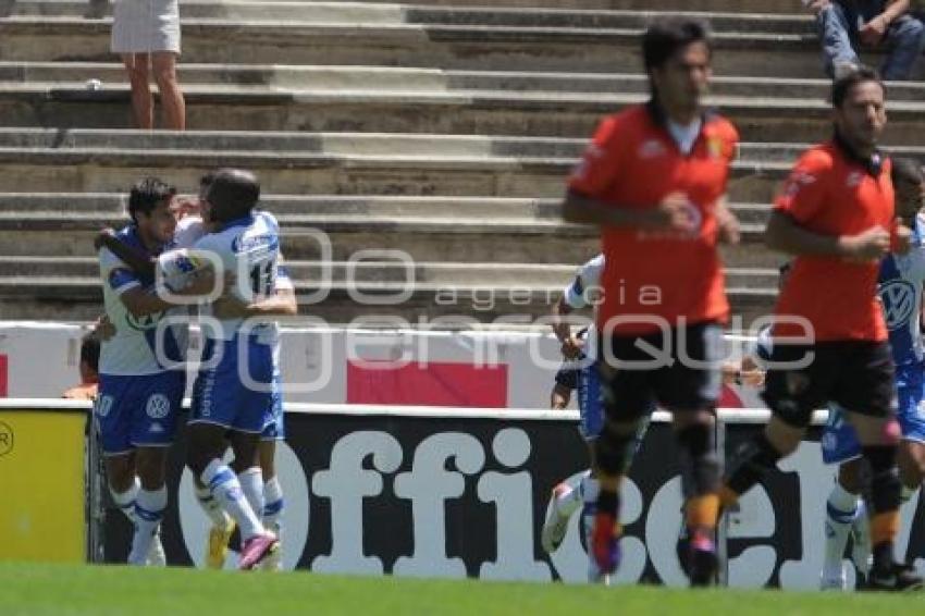 FUTBOL . PUEBLA FC VS JAGUARES