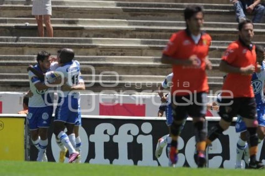 FUTBOL . PUEBLA FC VS JAGUARES