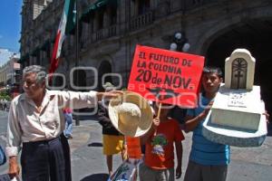 SE MANIFIESTAN CONTRA LA CONSTRUCCIÓN DE UN VIADUCTO