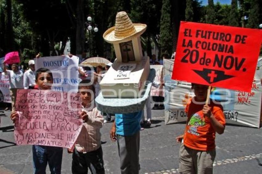 SE MANIFIESTAN CONTRA LA CONSTRUCCIÓN DE UN VIADUCTO