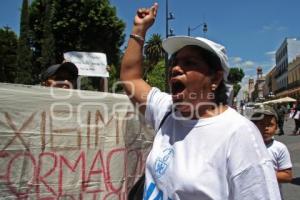 SE MANIFIESTAN CONTRA LA CONSTRUCCIÓN DE UN VIADUCTO