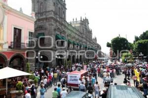 MANIFESTACION DE COMERCIANTES