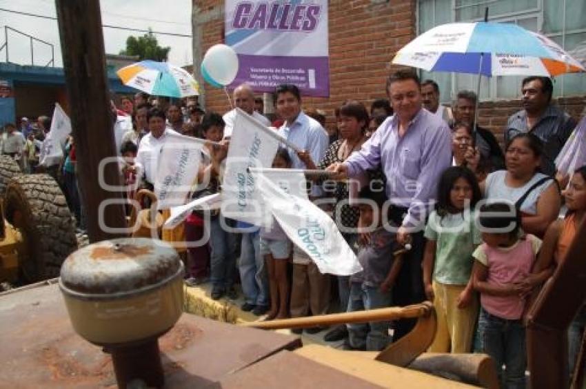 INICIO DE OBRA PROGRAMA 1000 CALLES