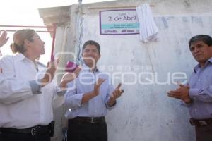 EDUARDO RIVERA INAUGURA CALLE . 1000 CALLES