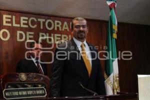 SESIÓN EN TRIBUNAL ELECTORAL DEL ESTADO