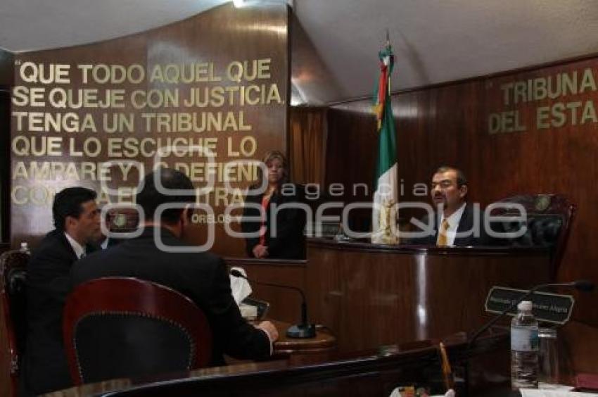 SESIÓN EN TRIBUNAL ELECTORAL DEL ESTADO