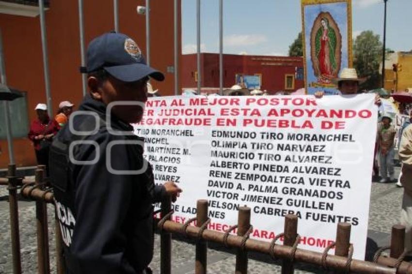 MANIFESTACIÓN DEFRAUDADOS