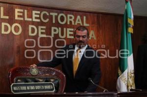 SESIÓN EN TRIBUNAL ELECTORAL DEL ESTADO