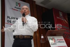 PRESENTAN PLAN NACIONAL DE ELECCIÓN 2012 PRI