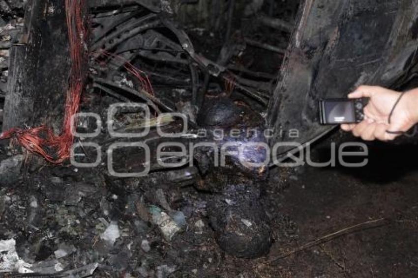 ACCIDENTE . CALCINADOS
