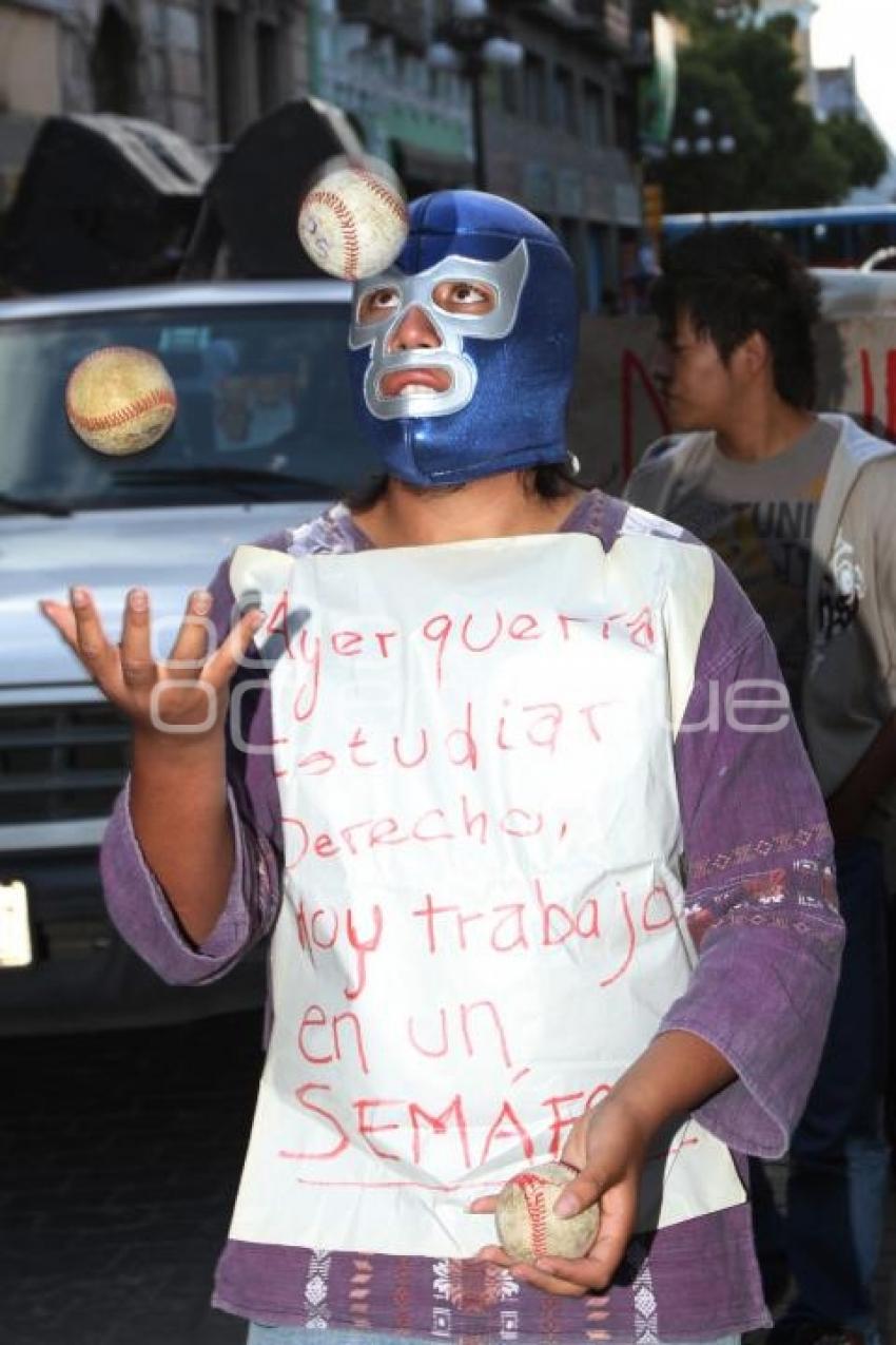 MARCHAN RECHAZADOS DE LA BUAP