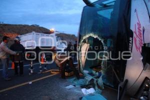 VOLCADURA DE AUTOBUS EN LA SIGLO XXI