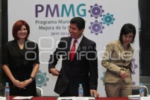 PRESENTAN PROGRAMA MUNICIPAL DE MEJORA DE LA GESTIÓN