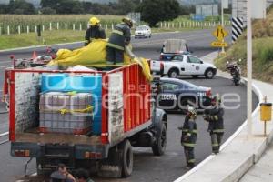 ABANDONAN TRACTOCAMION CON DISEL ROBADO