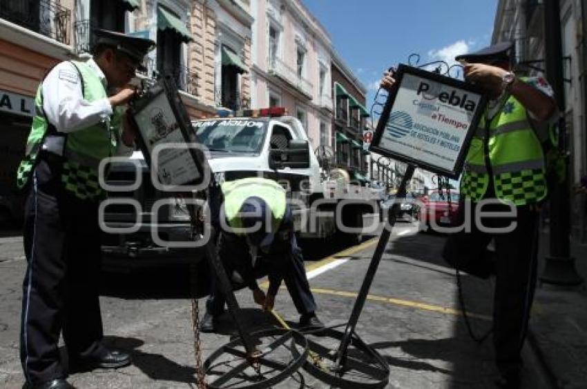 RETIRAN APARTA LUGARES
