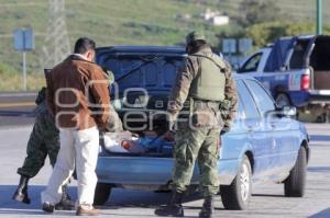 OPERATIVO EJÉRCITO EN CARRETERAS