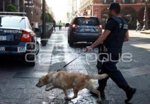 AMENAZA DE BOMBA EN EL PRIMER CUADRO DE LA CIUDAD