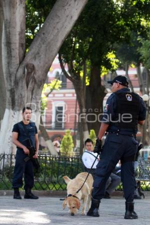 AMENAZA DE BOMBA EN EL PRIMER CUADRO DE LA CIUDAD