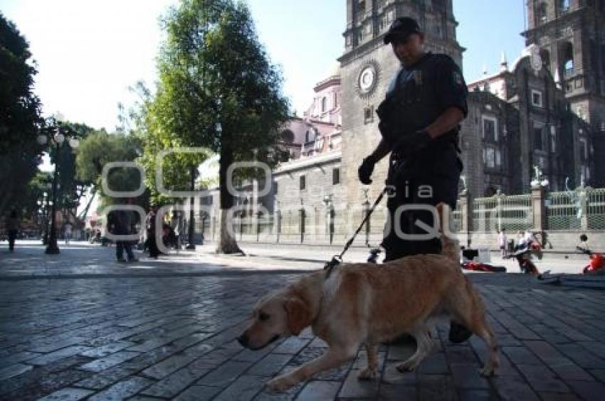 AMENAZA DE BOMBA EN EL PRIMER CUADRO DE LA CIUDAD