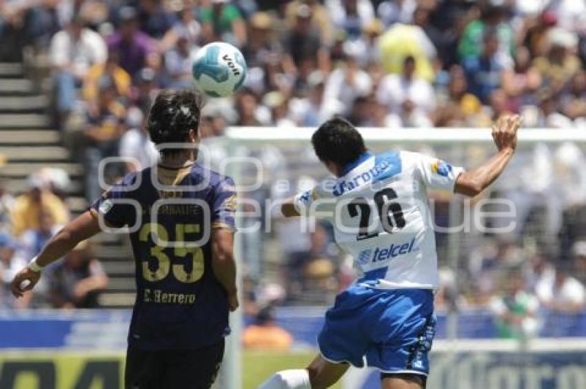 FUTBOL . PUEBLA FC VS PUMAS