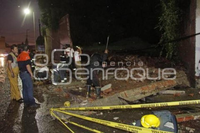 CAE BARDA POR LLUVIAS