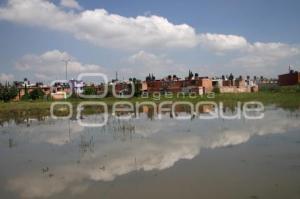 LLUVIAS DAÑAN CASAS DE LA COLONIA LA JOYA