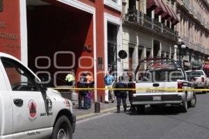 AMENAZA DE BOMBA EN TESORERÍA MUNICIPAL