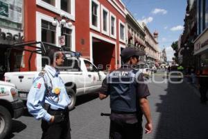 AMENAZA DE BOMBA EN TESORERÍA MUNICIPAL