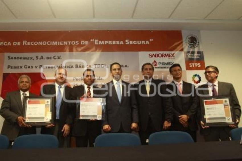 RECONOCIMIENTO EMPRESA SEGURA