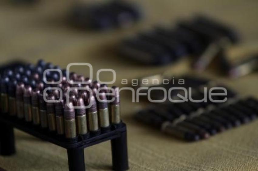 SSPE-DETIENEN A CUATRO SUJETOS CON POSECION DE ARSENAL DE ARMA DE FUEGO.