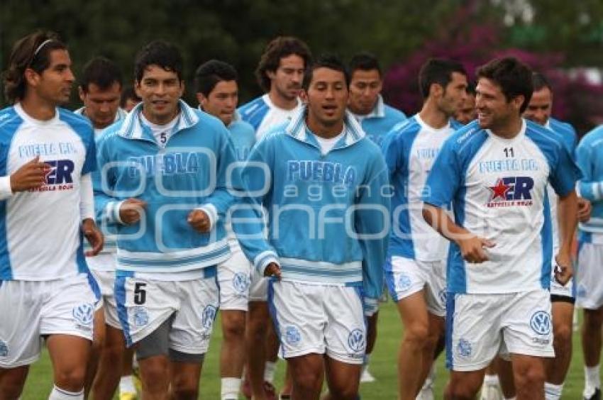 ENTRENAMIENTO DEL PUEBLA - FUTBOL