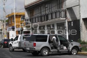 POLICIA MINISTERIA LOGRA DETENCION DE CAMIONETA DE SUPUESTOS ASALTANTES