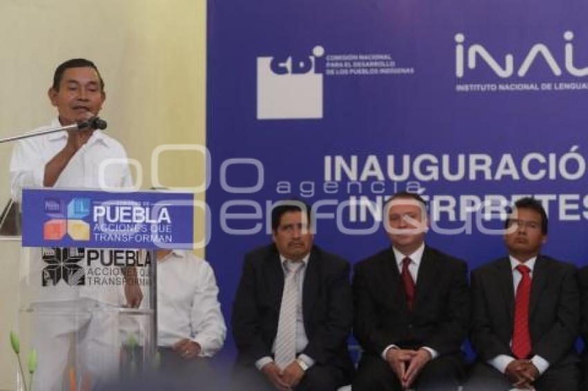 INAUGURAN DIPLOMADO PARA FORMACIÓN DE INTÉRPRETES INDÍGENAS