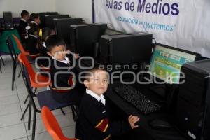 INAUGURAN AULA DE MEDIOS EN PREESCOLAR