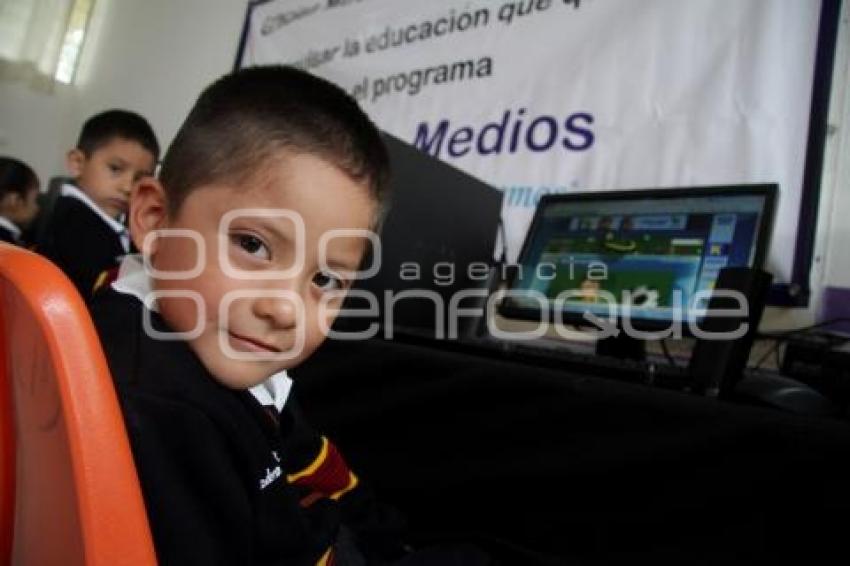 INAUGURAN AULA DE MEDIOS EN PREESCOLAR