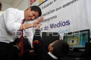 INAUGURAN AULA DE MEDIOS EN PREESCOLAR