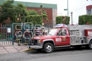 FUGA DE GAS EN CLINICA 1 DEL IMSS