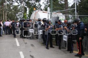 POLICIA MUNICIPAL RESGUARDA EL VIVERO COLON