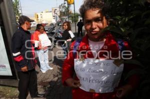 MANIFESTACION - TRABAJADORES DE LIMPIA