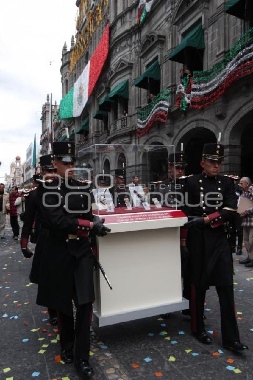 RELIQUIAS DE ZARAGOZA EN EL AYUNTAMIENTO